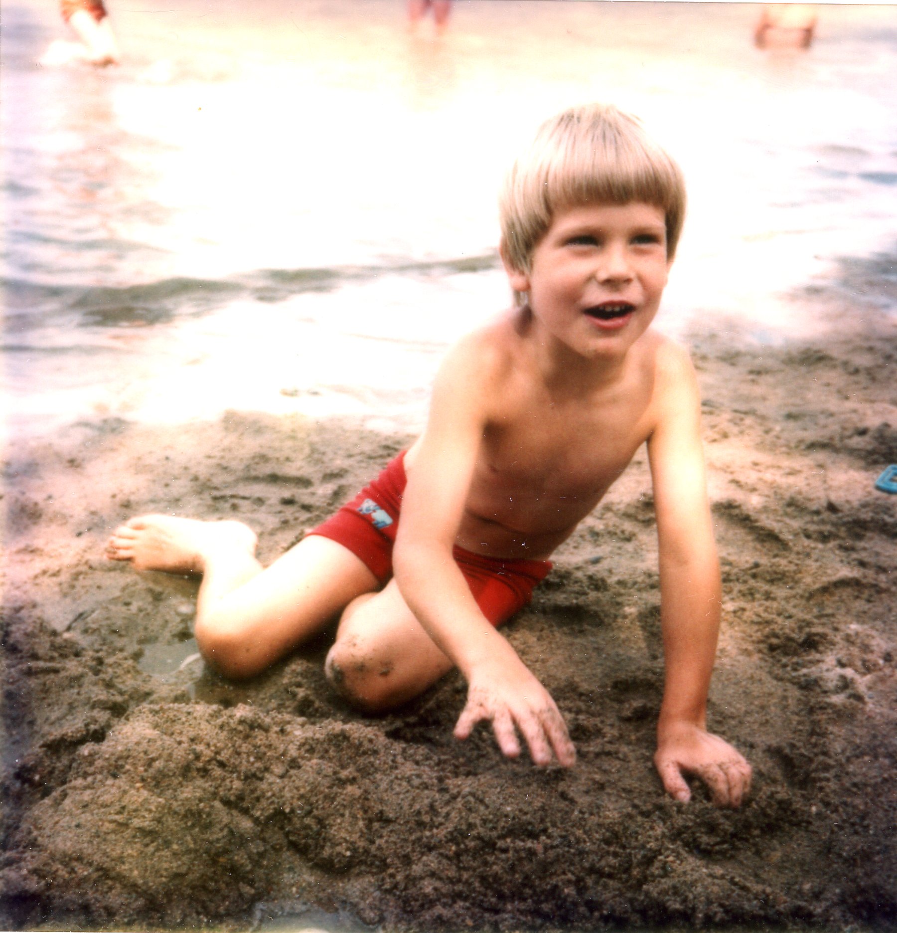 19760725 Stephen At Lake Harriet Mn